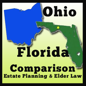 ohio elder law: Ohio v Florida comparison