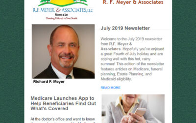 July newsletter, with all links working, now available