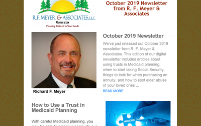 October 2019 newsletter now available