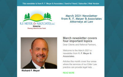 June 2021 newsletter covers home health care, reverse mortgages, Medicaid eligibility