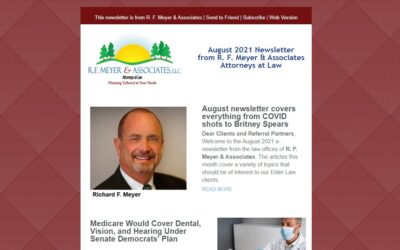 August 2021 newsletter covers everything from COVID shots to Britney Spears