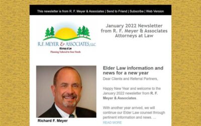 Elder Law information and news for a new year