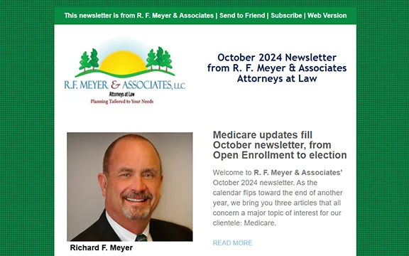 Medicare updates fill October newsletter, from Open Enrollment to election