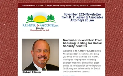 November 2024 newsletter: There’s help for hoarding seniors