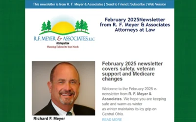 February 2025 newsletter covers safety, veteran support and Medicare changes